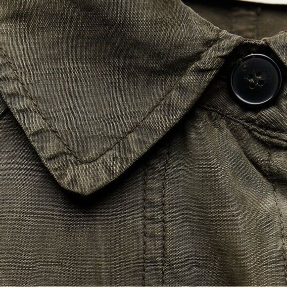 ZARA ZW COLLECTION WASHED LYOCELL TRENCH - Picture 4 of 16